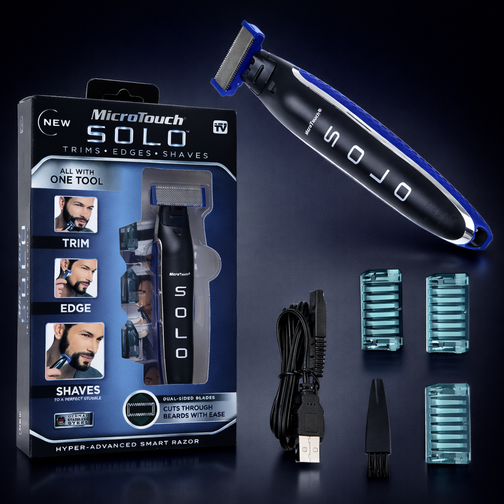 Micro touch Solo Shaver Trimmer rechargeable