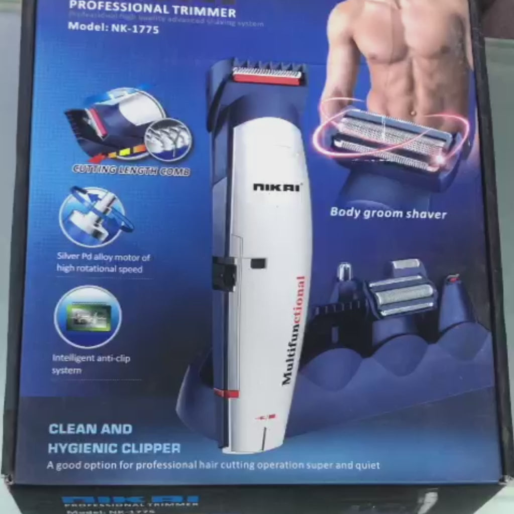 Nikai NK-1775 4-In-1 Professional Hair Trimmer